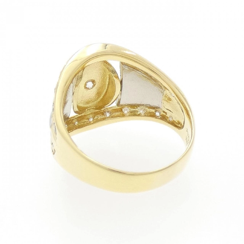 Nhẫn kim cương K18YG/PT900 0.70CT 667049