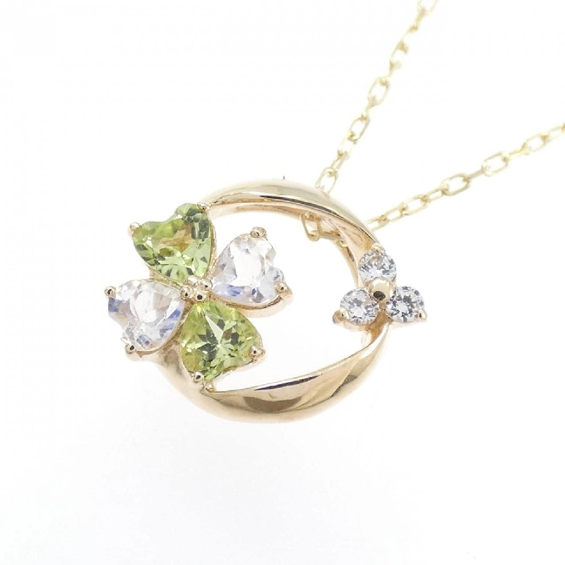 Kumikyoku Clover Đá màu Dây chuyền - Hàng hiệu Authentic 839218