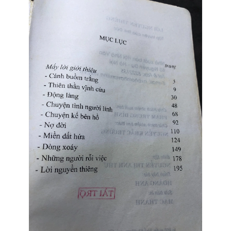 Lời nguyền thiêng 2008 mới 65% ố bẩn nhẹ Thế Đức HPB0906 SÁCH VĂN HỌC 459404