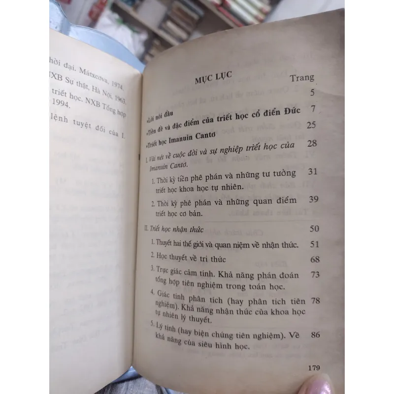 Sách: Triết học Imanuin Cantơ - TG: Nguyễn Văn Huyên (A3) 723166