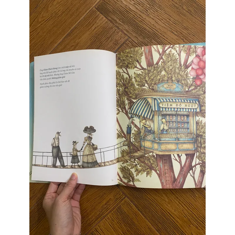 Sách Truyện Người bán hành phúc - Davide Cali, Marco Sòma mới 90% 972452