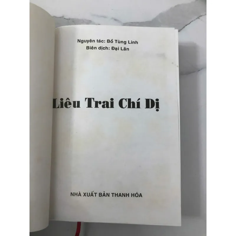 Liêu trai chí dị - Bồ Tùng Linh (Đại Lãn dịch) - bìa cứng, bản in đầy đủ nhất của ĐẠI LÃN 762745