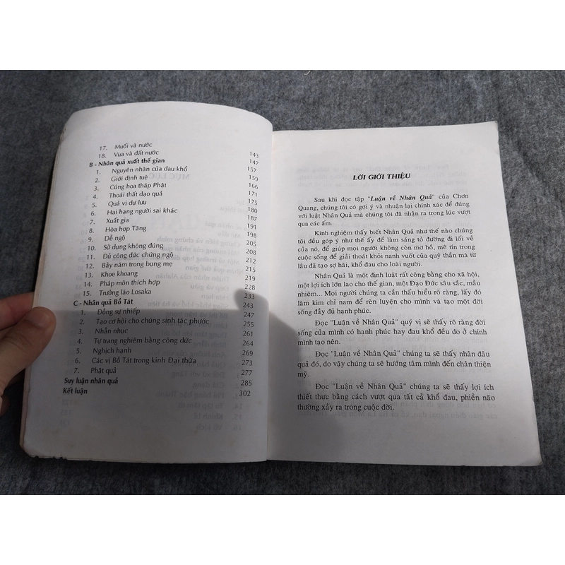 LUẬN VỀ NHÂN QUẢ 549101