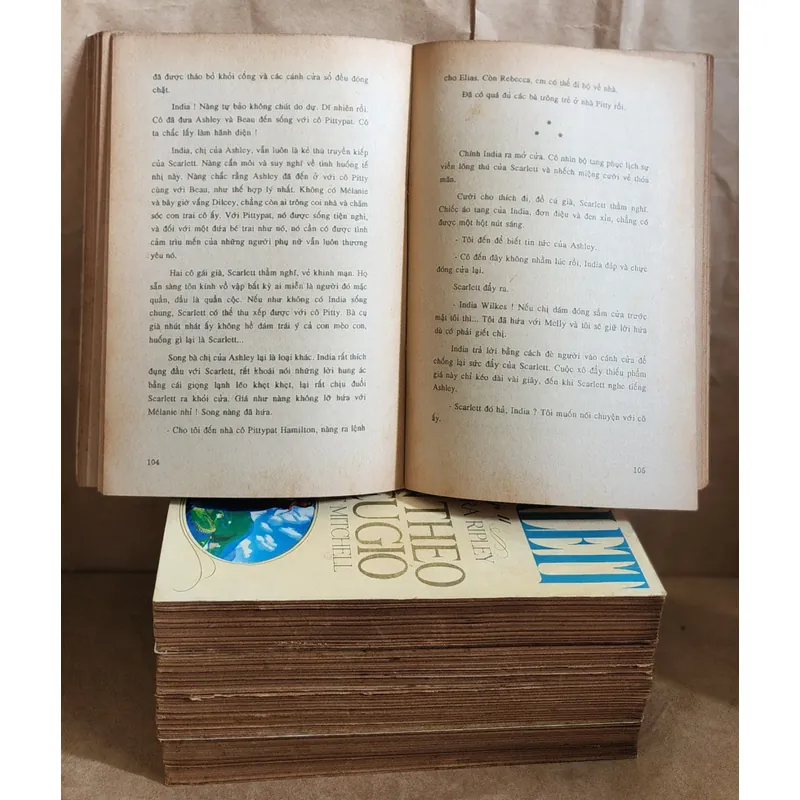 Trọn bộ 4 tập HẬU CUỐN THEO CHIỀU GIÓ - Alexandra Ripley 703853