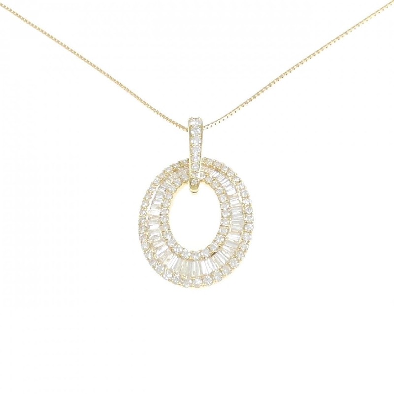 K18YG Dây chuyền kim cương 2.00CT - Hàng hiệu Chính hãng 859790