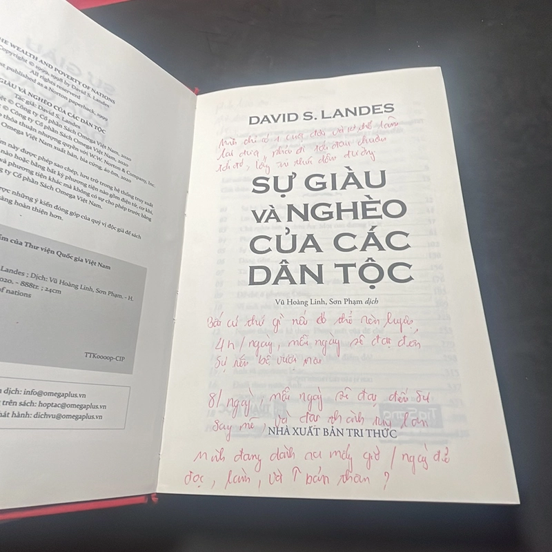 Sự giàu và nghèo của các dân tộc David S.Landes 278727