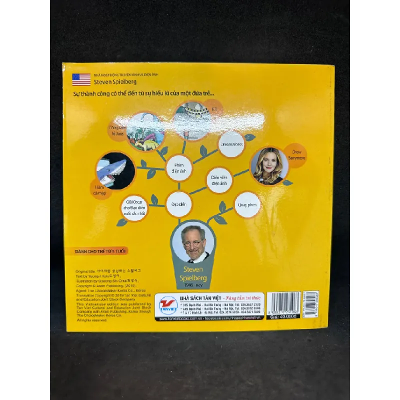 [Phiên Chợ Sách Cũ] Steven Spielberg - Người Có Trí Tưởng Tượng Của Trẻ Thơ, Yeong-I Koh,, 2019 1503 411400