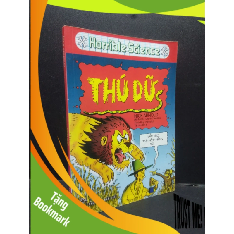 (TẶNG BOOKMARK) Thú dữ - Nick Arnold 2017 mới 70% ố vàng RBK1604 khoa học 953420