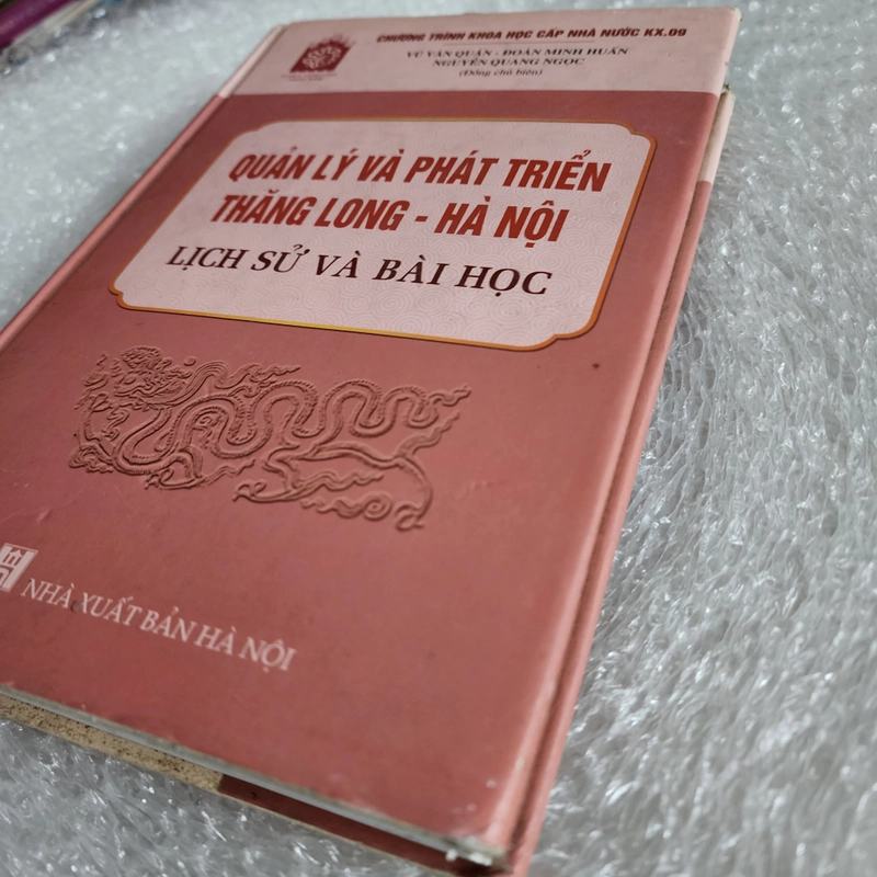Quản lý và phát triển Thăng Long Hà Nội lịch sử và bài học 462448