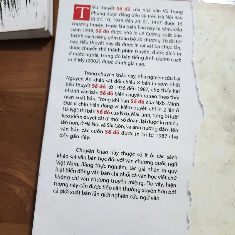 Nghiên cứu văn bản tiểu thuyết Số đỏ | Lại nguyên ân  927386