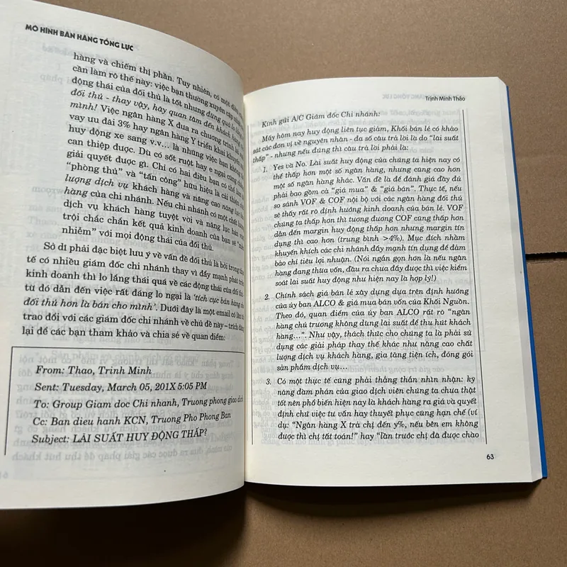 Mô hình bán hàng tổng lực - Trịnh Minh Thảo 717132