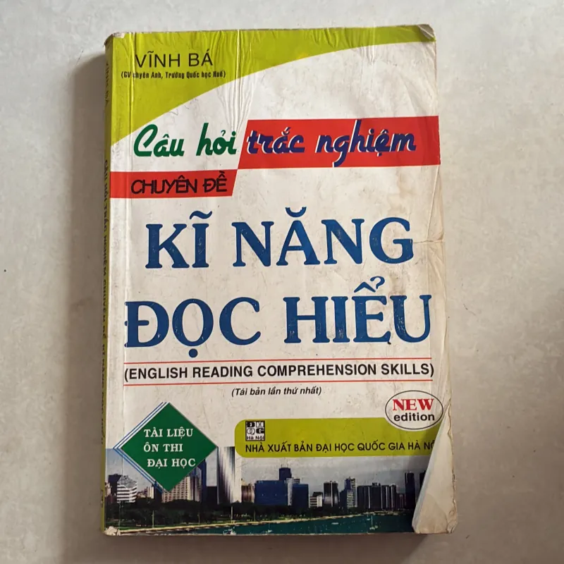 Câu hỏi trắc nghiệm chuyên đề kỹ năng đọc hiểu - Vĩnh Bá 779005