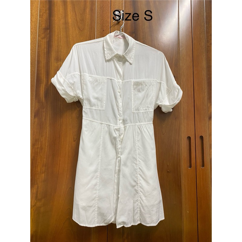 Váy sơ mi trắng size s 139888