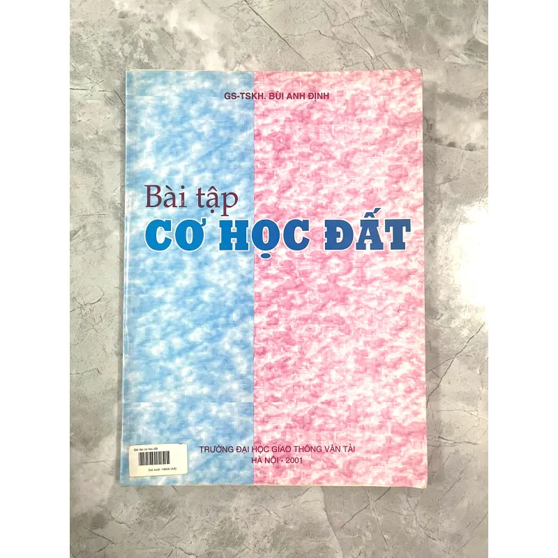 CƠ HỌC ĐẤT (Full bộ lý thuyết + Bài tập) 698165