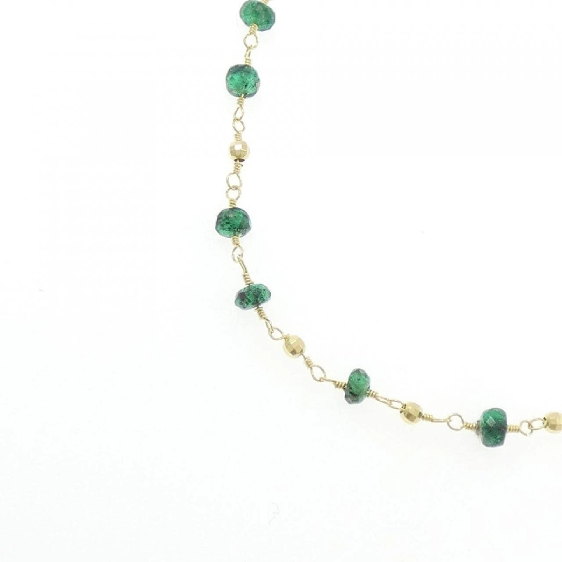 K18YG Emerald Necklace 8.00CT - Hàng hiệu Authentic 850183
