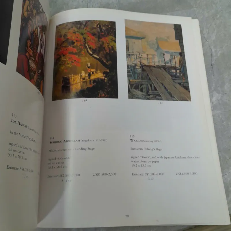 CHRISTIE'S SOUTH EAST ASIAN PAINTINGS - TRANH ĐÔNG NAM Á CỦA CHRISTIE'S 558585