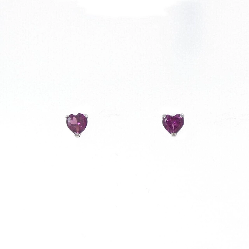 PT900 Bông tai Garnet hình trái tim 0.36CT - Hàng hiệu Chính hãng 865860