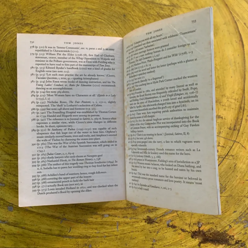 TOM JONES - HENRY FIELDING 991220