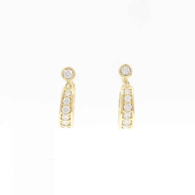 K18YG Bông tai kim cương 0.52CT - Hàng hiệu Chính hãng 867980