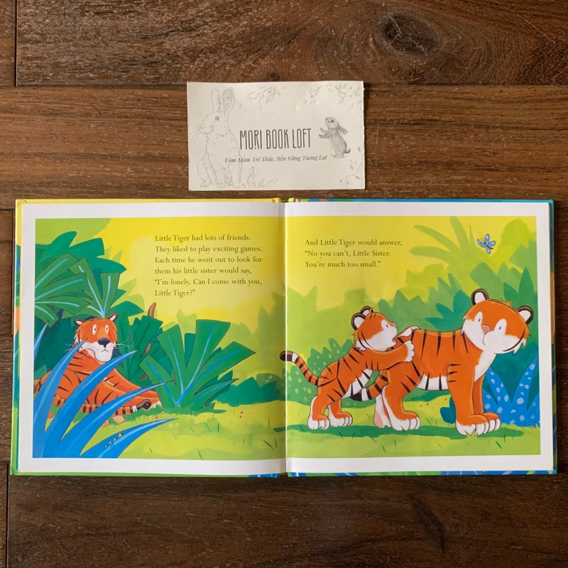 Sách ngoại văn Wait for Me, Little Tiger!, Used, Bìa cứng 532109