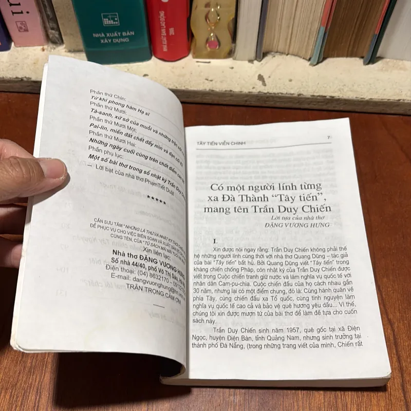 II Nhật Ký Của Liệt Sĩ Trần Duy Chiến: “Tây Tiến Viễn Chinh” - Đặng Phương Hưng - 2005 786557