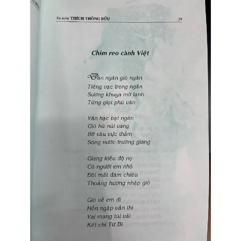 Thi phẩm từng giọt Mani - Sa môn Thích Thông Bửu 689423