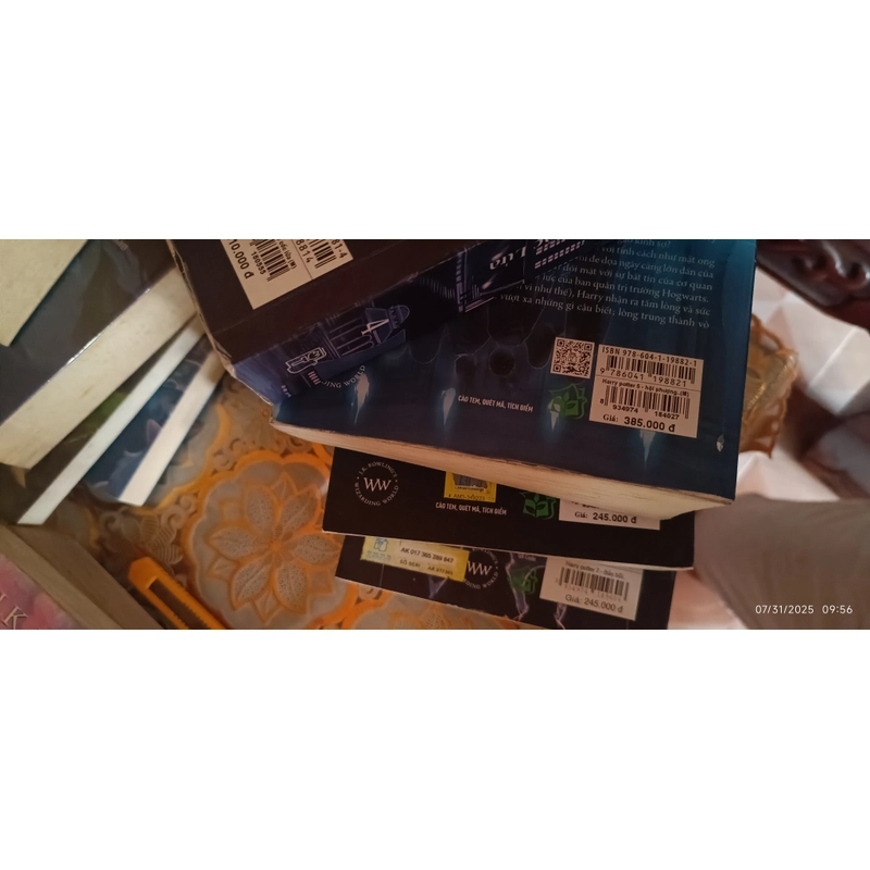 Trọn bộ 7 tập Harry Potter bìa lâu đài 215022