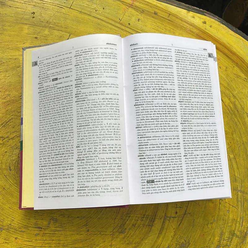 BOXSET  TỪ ĐIỂN ANH - VIỆT ENGLISH- VIETNAMESE DICTIONARY  701224