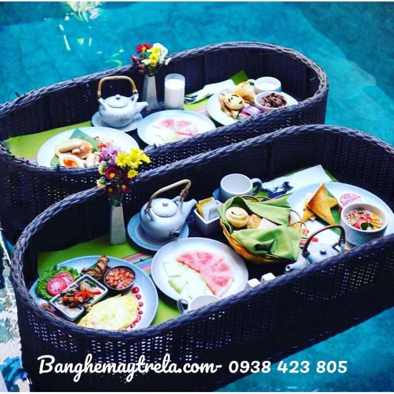 Khay đồ ăn nổi bể bơi cho khách sạn 461326