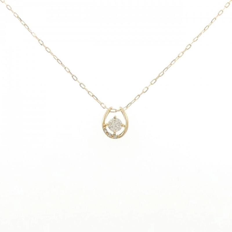 Dây chuyền kim cương K18YG 0.20CT - Hàng hiệu Chính hãng 863489