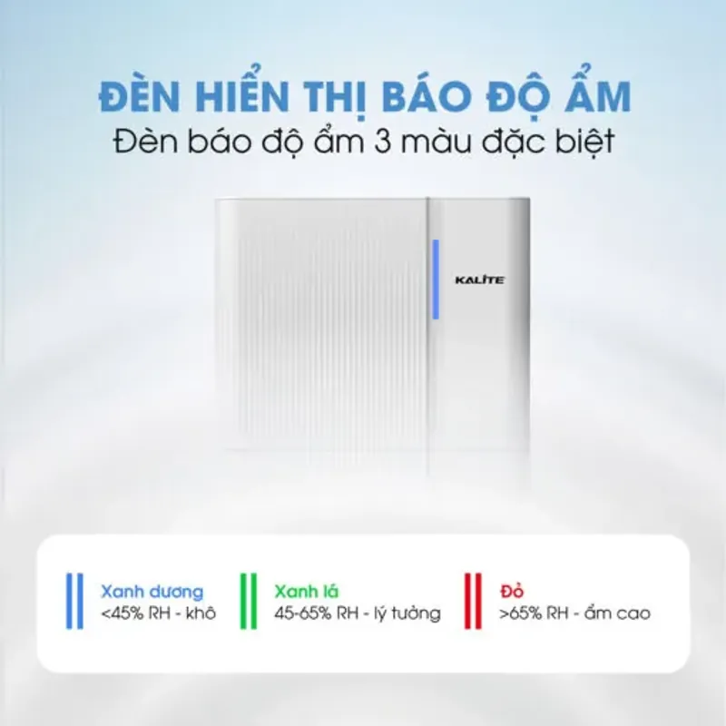 Máy hút ẩm Kalite Drysense-A9 công nghệ Ion âm giảm âu lo 934021