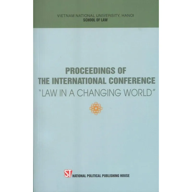 Proceedings of the international conference LAW IN A CHANGING WORLD 1044890