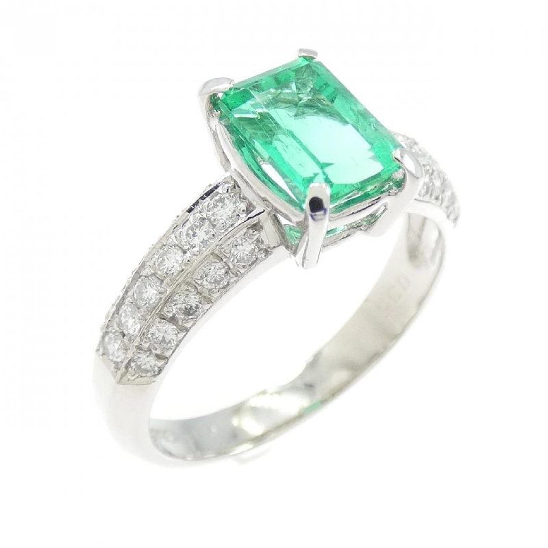 Nhẫn Emerald PT900 1.04CT - Hàng hiệu Chính hãng 850831