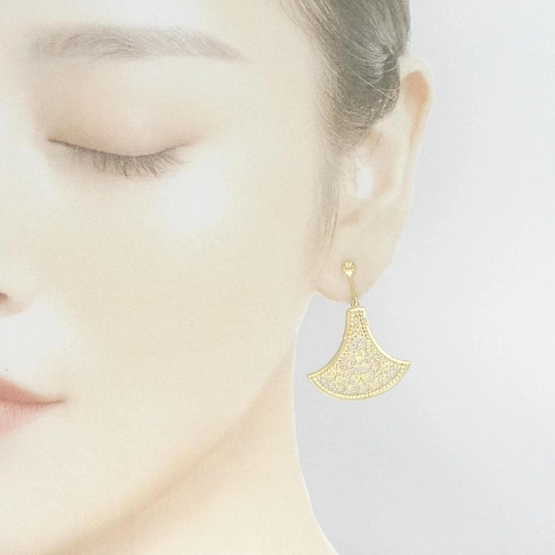 K18YG Bông tai - Hàng hiệu Authentic 878868