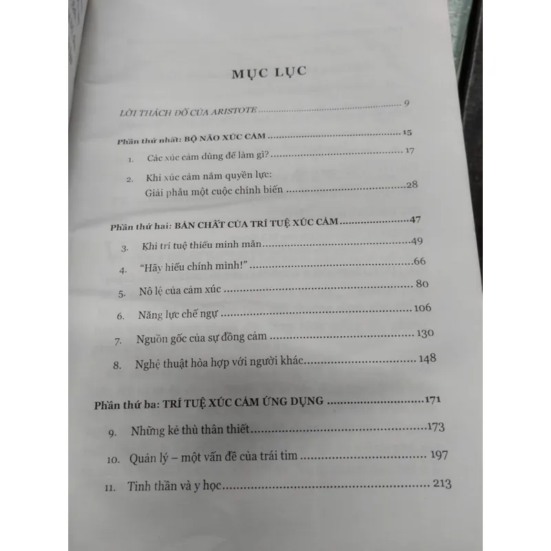 Trí Tuệ Xúc Cảm" (Emotional Intelligence) của tác giả Daniel Goleman.
 703819