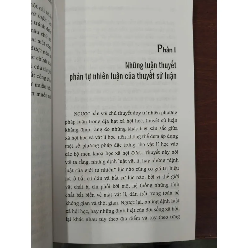 SỰ NGHÈO NÀN CỦA THUYẾT SỬ LUẬN - KARL POPPER (CHU LAN ĐÌNH dịch) 994643