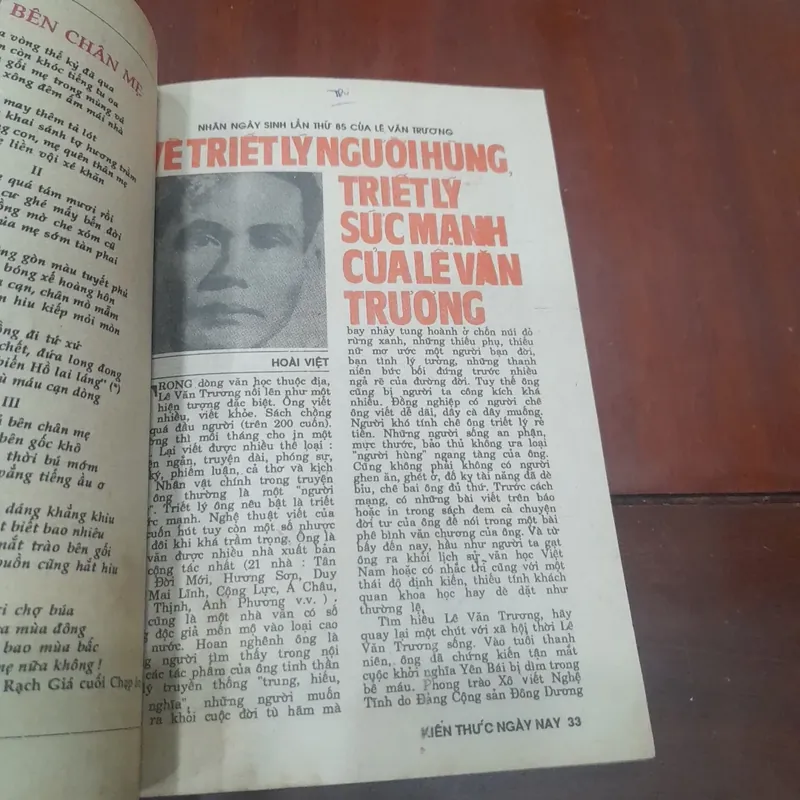 Bán nguyệt san KIẾN THỨC NGÀY NAY số 62 ngày 15-6-1991 734982