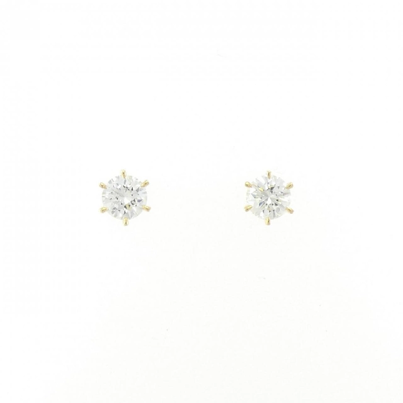 Bông tai kim cương K18YG 0.306CT 0.304CT G SI1 VG - Hàng hiệu Chính hãng 874461