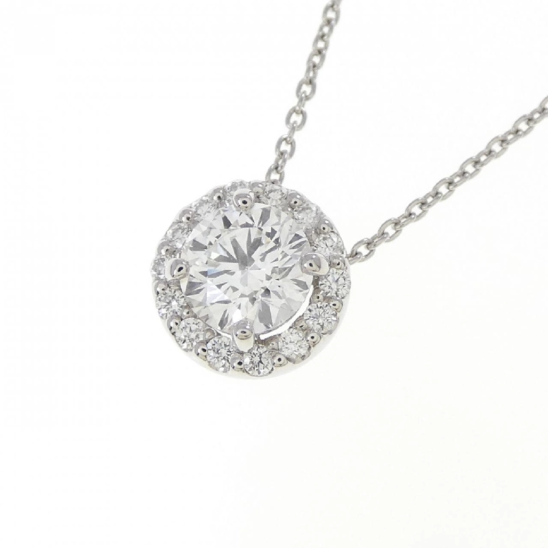 Dây chuyền kim cương PT900/PT850 0.531CT E VS2 3EXT - Hàng hiệu Chính hãng 875446