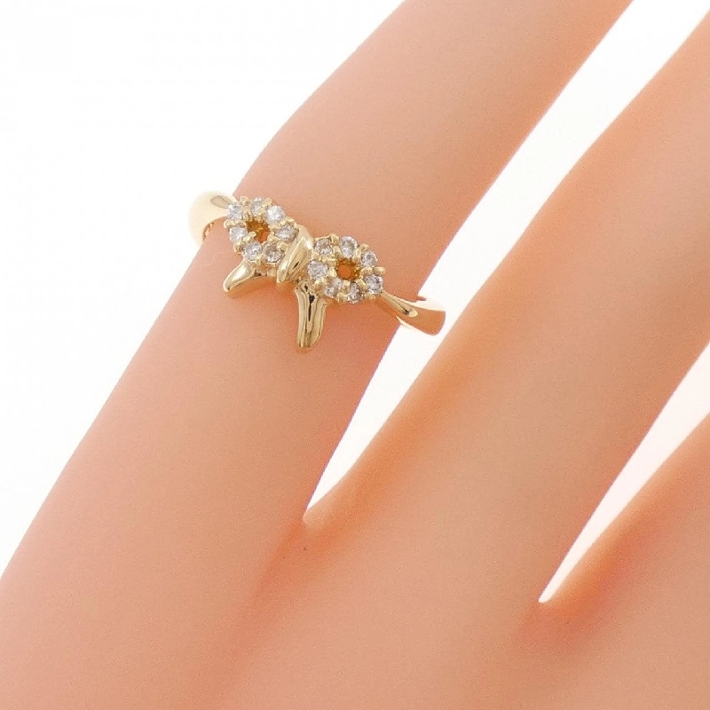 Nhẫn hồng ngọc kim cương K18YG 667795