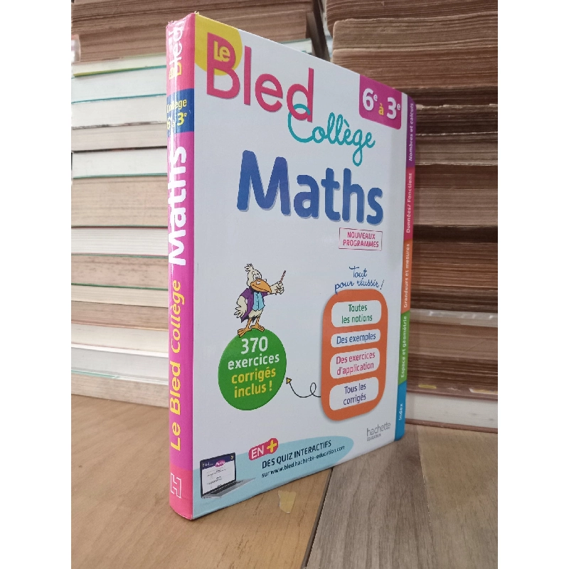 Le bled collège maths - J. Curel, P. Fauvergue, A. Sarnette 778184