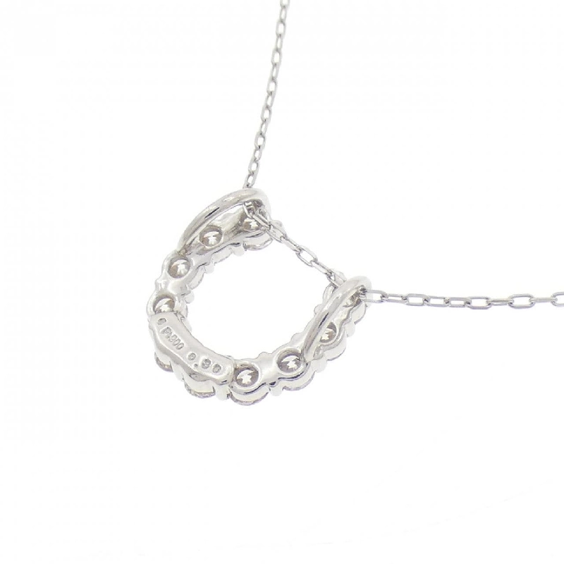 Dây chuyền kim cương hình móng ngựa PT900/PT850 0.30CT - Hàng hiệu Chính hãng 856815