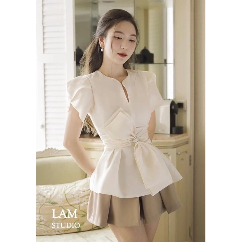 Áo oganza cao cấp By Lam size S 474116