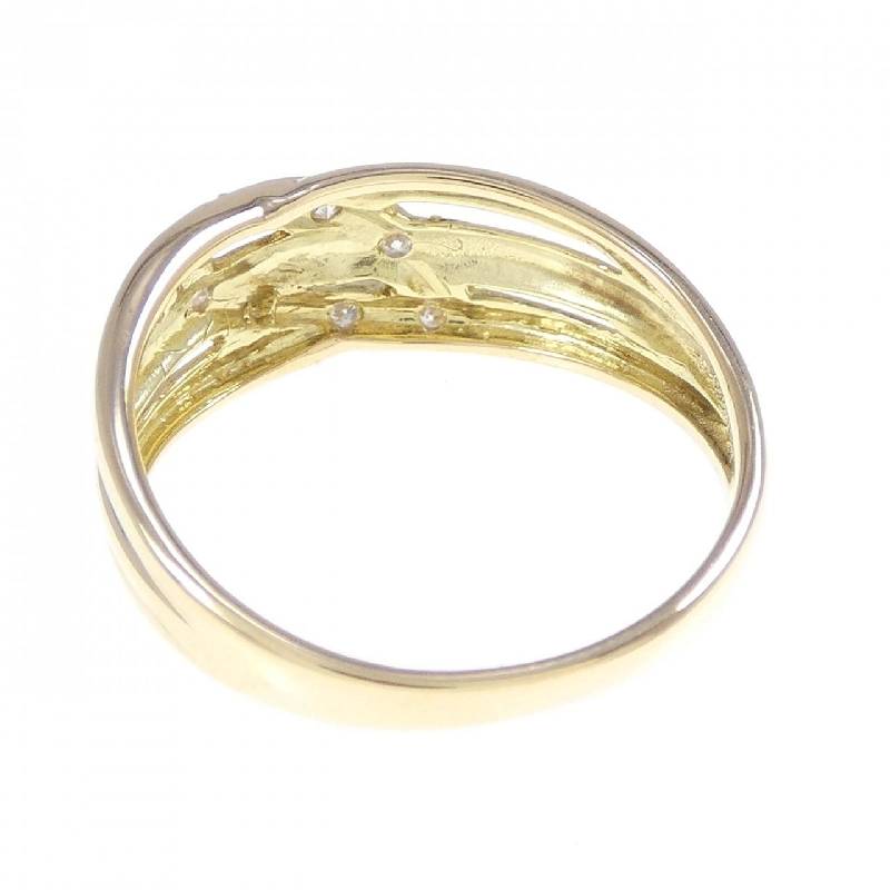 Nhẫn kim cương K18YG 0.08 668357