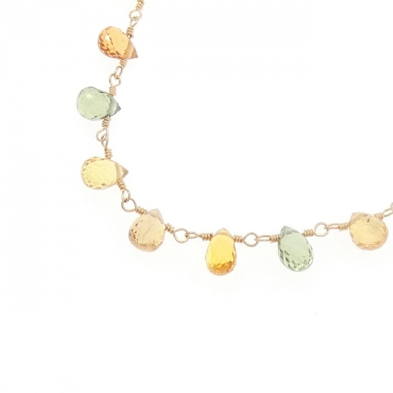 K18PG Sapphire Necklace 17.00CT - Hàng hiệu Authentic 857591