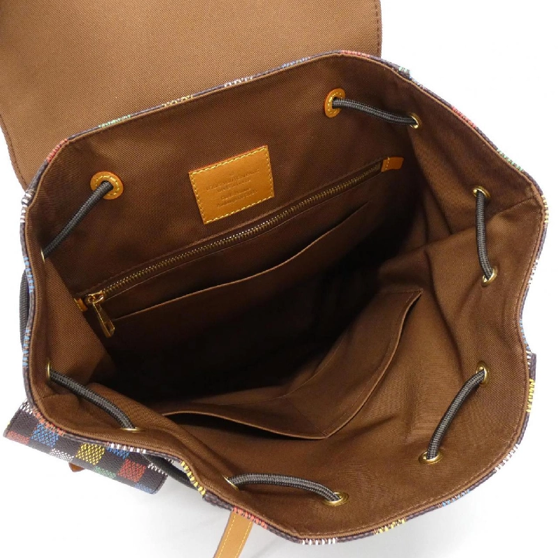 Balo Louis Vuitton Damier Ebene (LV Birds) Christopher MM N00163 609333