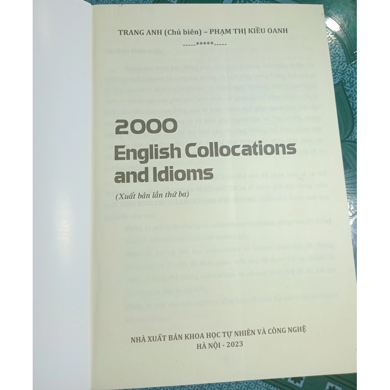 [Sách Tiếng Anh cô Trang Anh] 2000 English Collocation and Idioms 380772