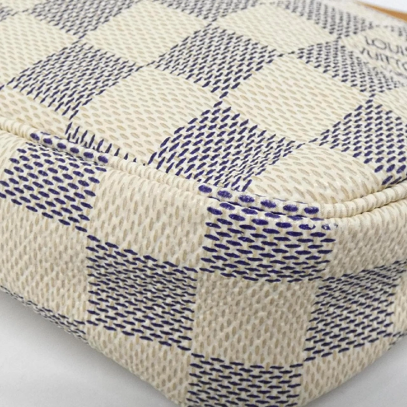 Louis Vuitton Damier Azur Pochette Accessoires N51986 Túi phụ kiện - Hàng hiệu Chính hãng 806152