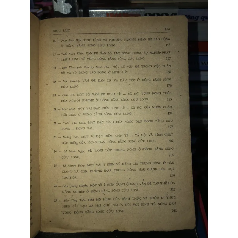 Một số vấn đề khoa học xã hội về đồng bằng sông Cửu Long 797910