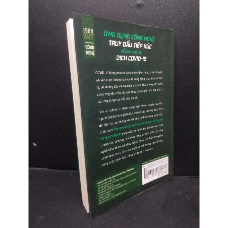 Ứng Dụng Công Nghệ Truy Dấu Tiếp Xúc Để Ứng Phó Với Dịch Covid mới 90% bẩn nhẹ 2020 HCM2405 Lê Dung dịch SÁCH KỸ NĂNG 154387